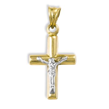 Zlatý kříž s Ježíšem Kristem