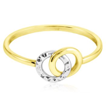 Zlatý prsten Kroužky s diamantovým brusem